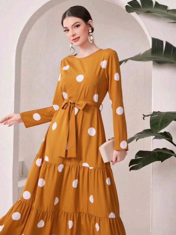 Jasmine Polka Dots Yellow - Image 4