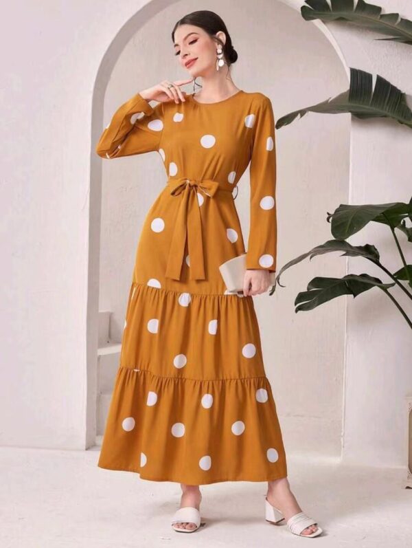 Jasmine Polka Dots Yellow - Image 5